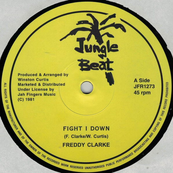 Freddy Clarke - Fight I Down | Jungle Beat (JFR1273) - main