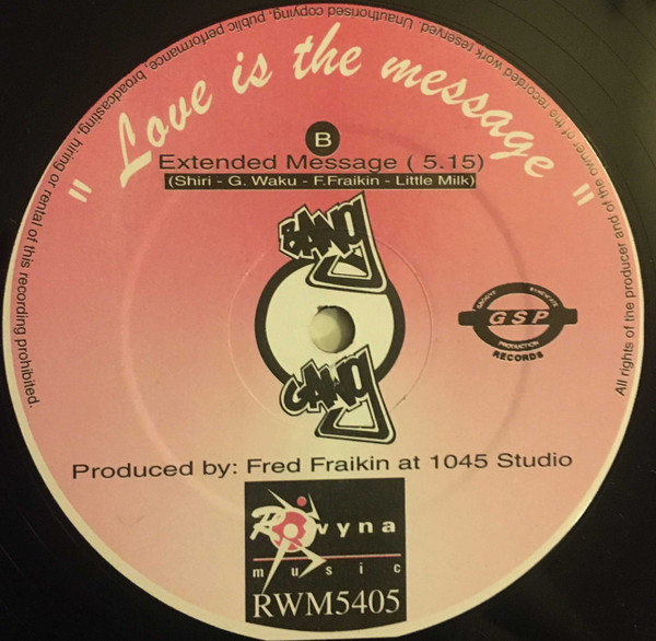 The Bang Gang - Love Is The Message | Rowyna Music (RWM 5405) - 2 The Bang Gang - Love Is The Message | Rowyna Music (RWM 5405) - 2
