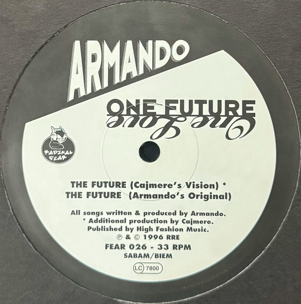 Armando - One Love One Future | Radikal Fear (FEAR 026) - main