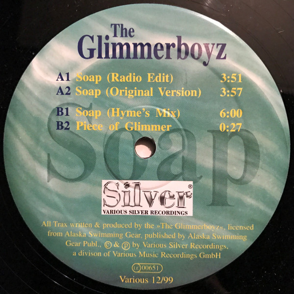 The Glimmerboyz - Soap | Various Silver Recordings (Various012)