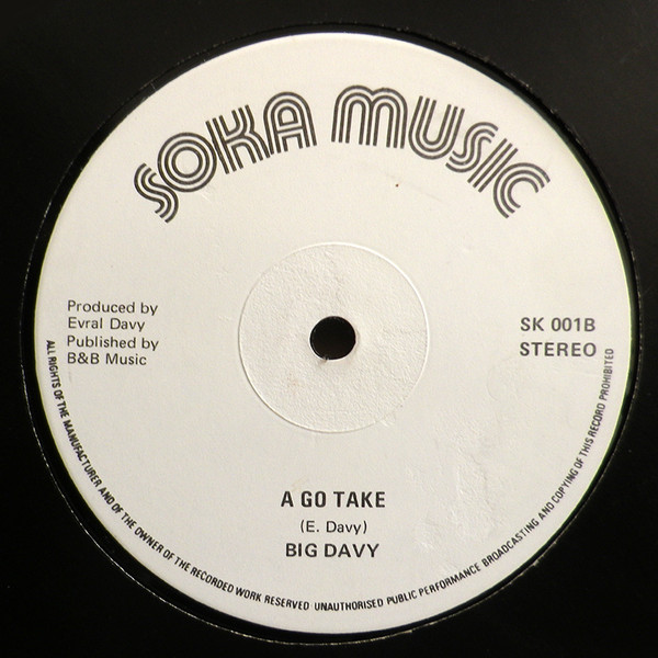 Big Davy - Taste In Your Waste | Soka Music (SK 001) - 2