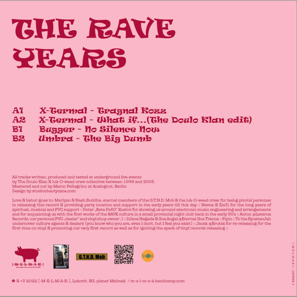 Various - [-M-E-L-M-A-K-] All Stars :: The RAVE Years | -M-E-L-M-A-K- (LKVBHR-7) - 4