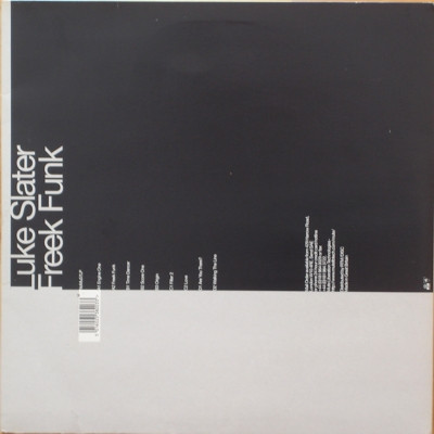 Luke Slater - Freek Funk | NovaMute (NoMu57LP) - 2