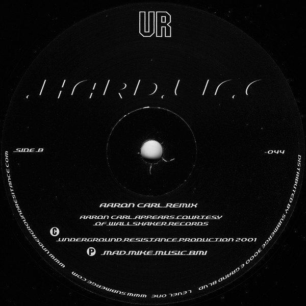 Underground Resistance - Hardlife | Underground Resistance (UR 044) - 2 Underground Resistance - Hardlife | Underground Resistance (UR 044) - 2