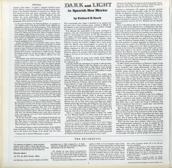 Various - Dark And Light In Spanish New Mexico | New World Records (NW 292) - 2 Various - Dark And Light In Spanish New Mexico | New World Records (NW 292) - 2