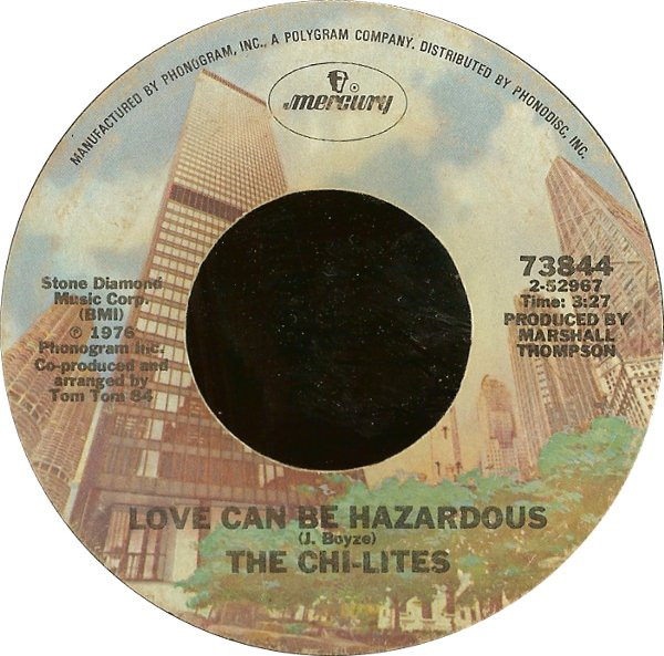 The Chi-Lites - Happy Being Lonely / Love Can Be Hazardous | Mercury (73844)
