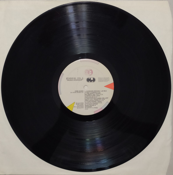 Various - Studio 54 Vol. 6 - Music Starship | CGD (COM 20383) - 3