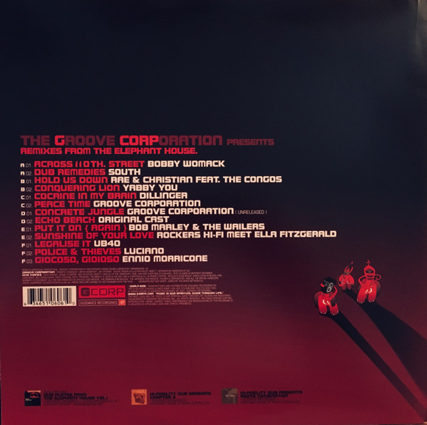 Various - The Groove Corporation Presents Remixes From The Elephant House | Guidance Recordings (GDRLP 606) - 2
