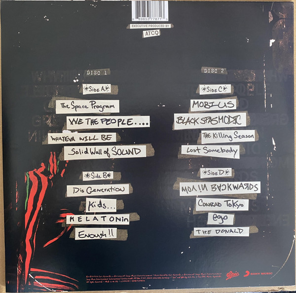 A Tribe Called Quest - We Got It From Here…Thank You 4 Your Service | Epic (88985377871) - 2