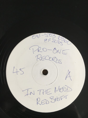 Redshift - In The Mood | Pro-One Records (PRONE 5T) - main Redshift - In The Mood | Pro-One Records (PRONE 5T) - main