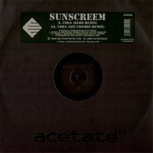 Sunscreem - Coda | Acetate Ltd (ACE005) - main