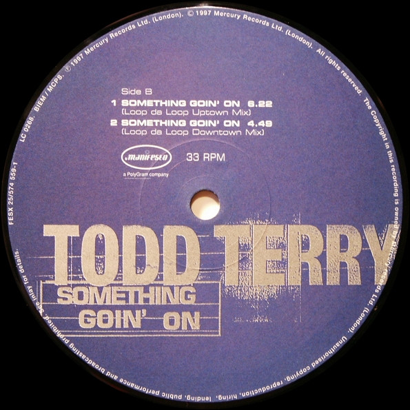 Todd Terry - Something Goin' On | Manifesto (FESX 25) - 4