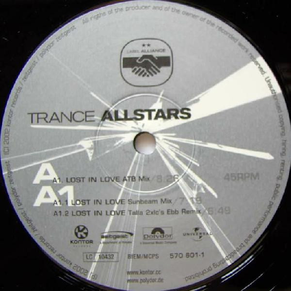 Trance Allstars - Lost In Love (Disc 1) | Kontor Records (K207) - 4
