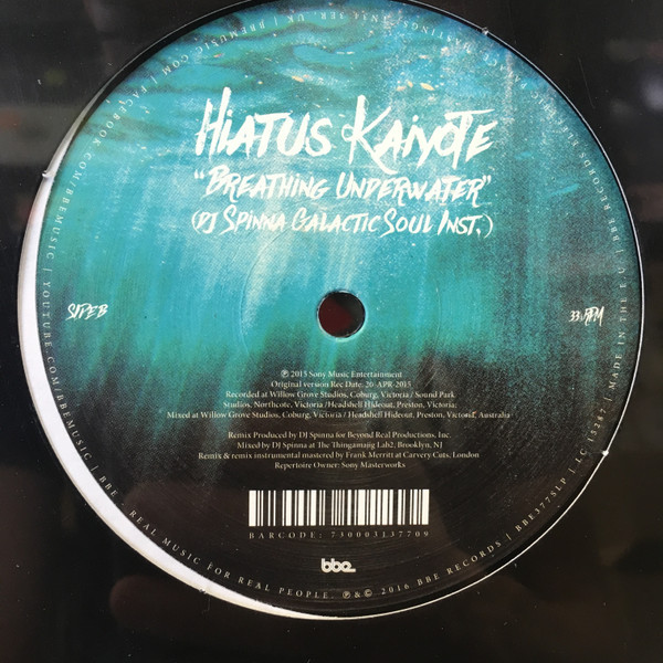 Hiatus Kaiyote - Breathing Underwater | BBE (BBE377SLP) - 2