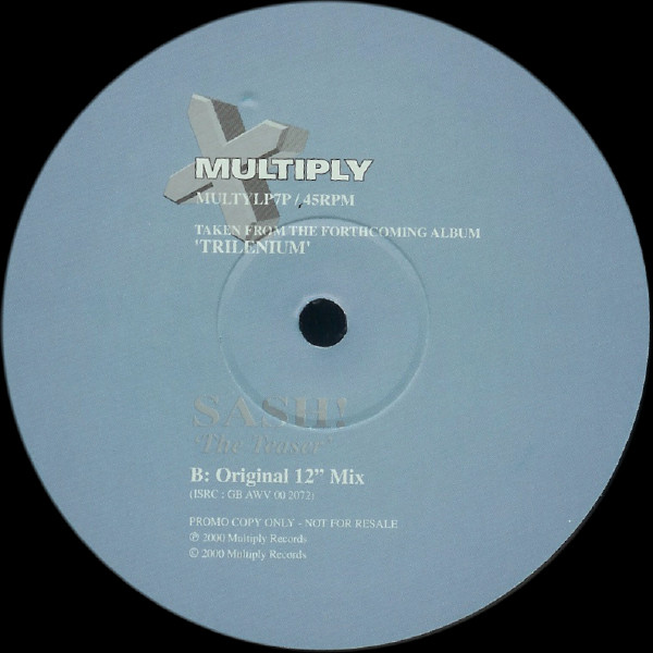 Sash! - Trilenium / The Teaser | Multiply Records (MULTYLP7P) - 2 Sash! - Trilenium / The Teaser | Multiply Records (MULTYLP7P) - 2