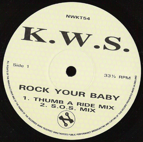 K.W.S. - Rock Your Baby | Network Records (NWKT54) - 3