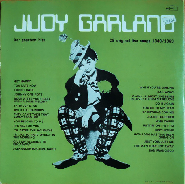 Judy Garland - Her Greatest Hits - 28 Original Live Songs 1940/1969 | Disques Festival (ALBUM 224) - 3