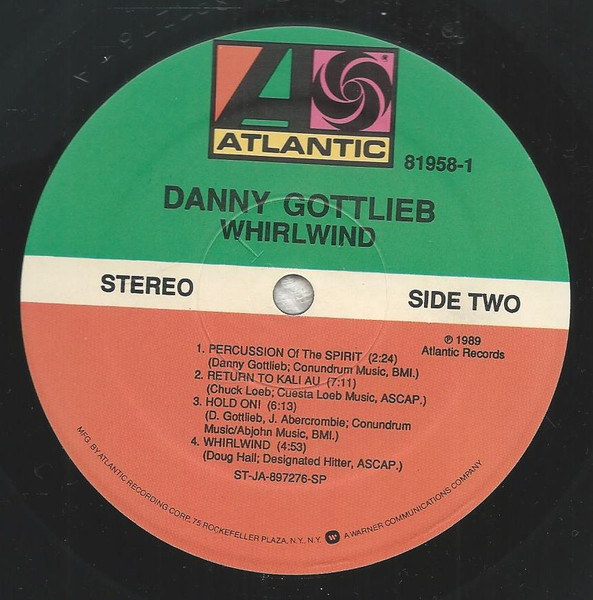Danny Gottlieb - Whirlwind | Atlantic (81958-1) - 3