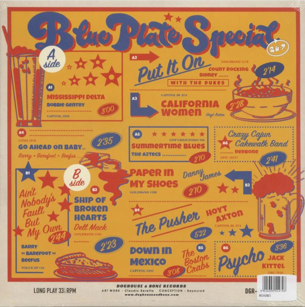Various - Blue Plate Special | Doghouse & Bone Records (DGR-BPS-01) - 2
