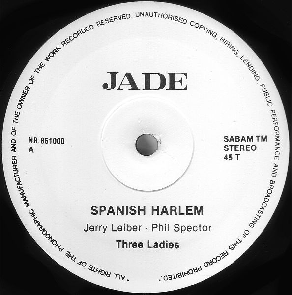 The Three Ladies - Spanish Harlem | Jade (861000) - 3