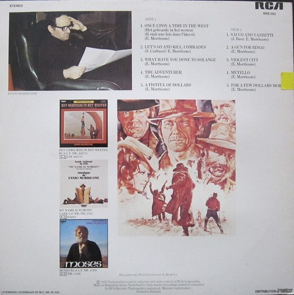 Ennio Morricone - A Portrait In Music | RCA (SRS 582) - 2