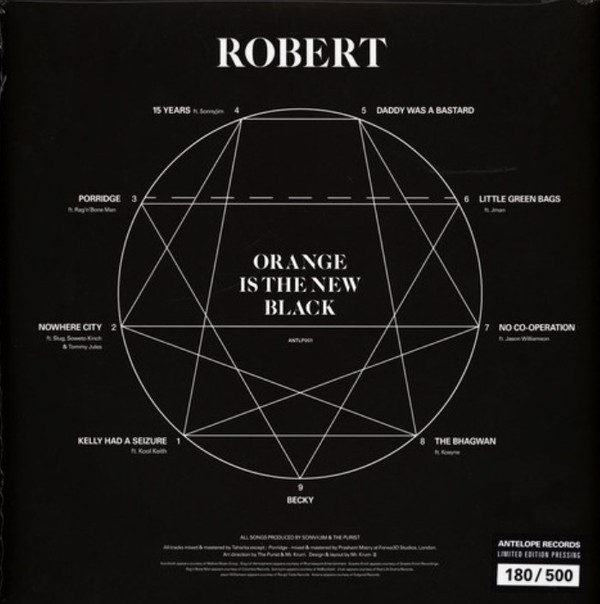 Robert - Orange Is The New Black | Antelope Records (ANTLP001) - 2
