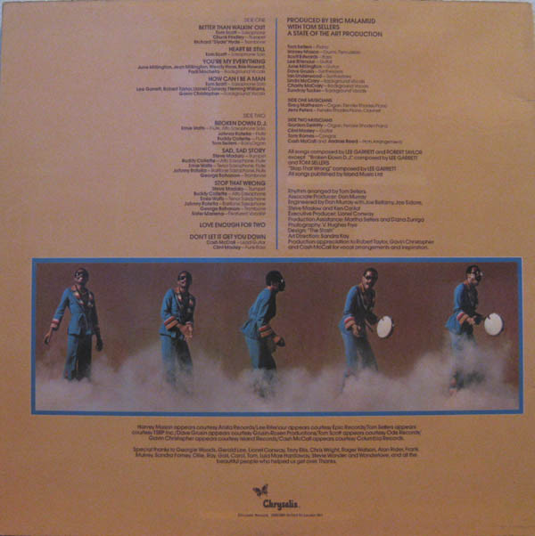 Lee Garrett - Heat For The Feets | Chrysalis (CHR 1109)