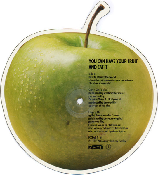 Frankie Goes To Hollywood - Welcome To The Pleasuredome | ZTT (P ZTAS 7) - 2