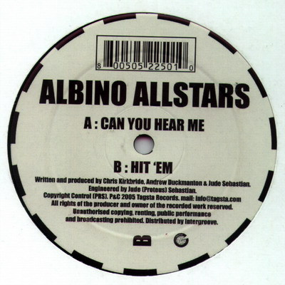 Albino Allstars - Can You Hear Me | Tagsta Records (TAG 004) - main