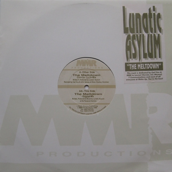 Lunatic Asylum - The Meltdown | MMR Productions (MMR008)