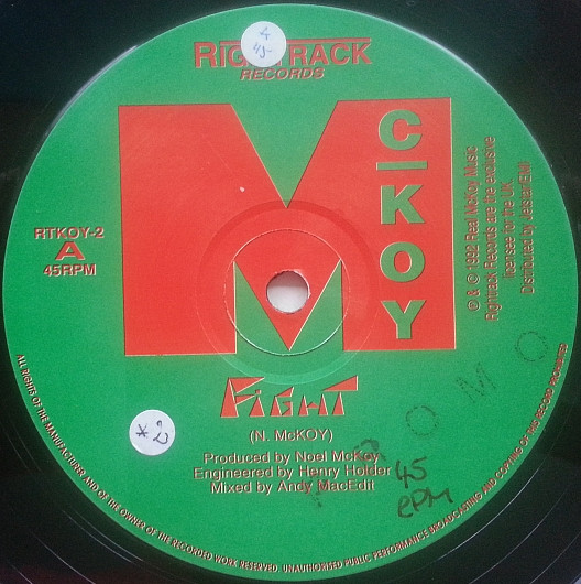 McKoy - Fight | Right Track Records (RTKOY-2)
