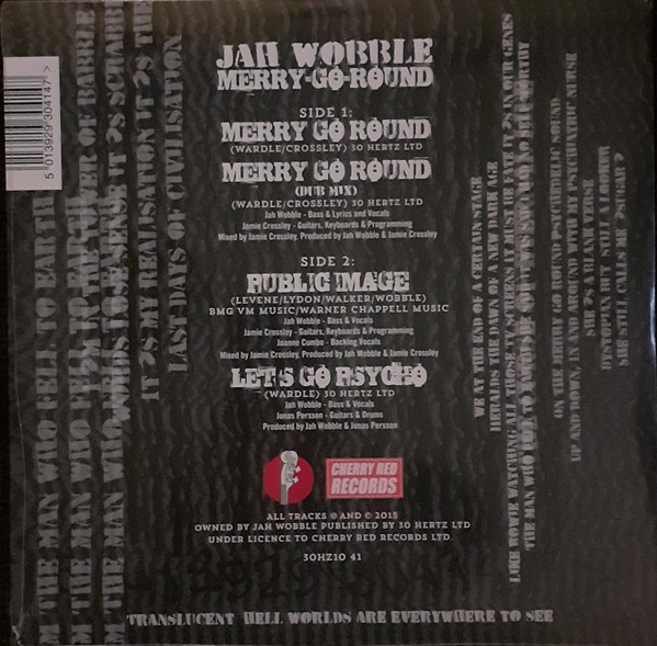 Jah Wobble - Merry Go Round | Cherry Red (30HZ10 41) - 2 Jah Wobble - Merry Go Round | Cherry Red (30HZ10 41) - 2