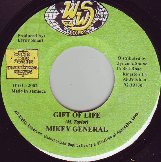 Mikey General - Gift Of Life | WWS Records (none)