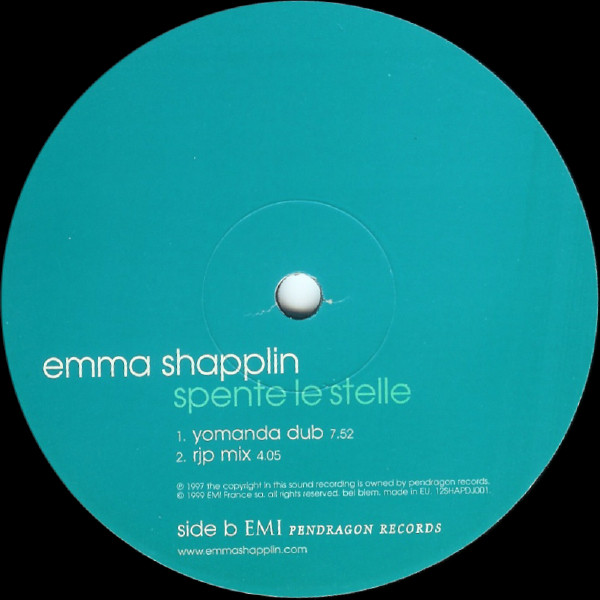 Emma Shapplin - Spente Le Stelle | EMI (12SHAPDJ001) - 2