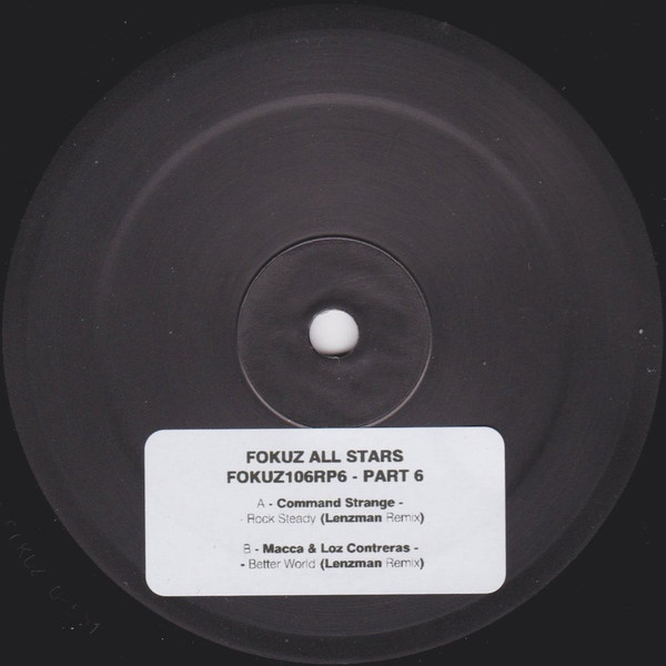 Various - Fokuz All Stars - Part 6 | Fokuz Recordings (FOKUZ106RP6)