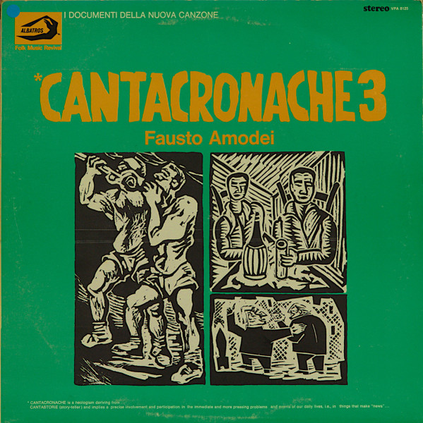 Fausto Amodei - Cantacronache 3 | Albatros (VPA 8125) Fausto Amodei - Cantacronache 3 | Albatros (VPA 8125)