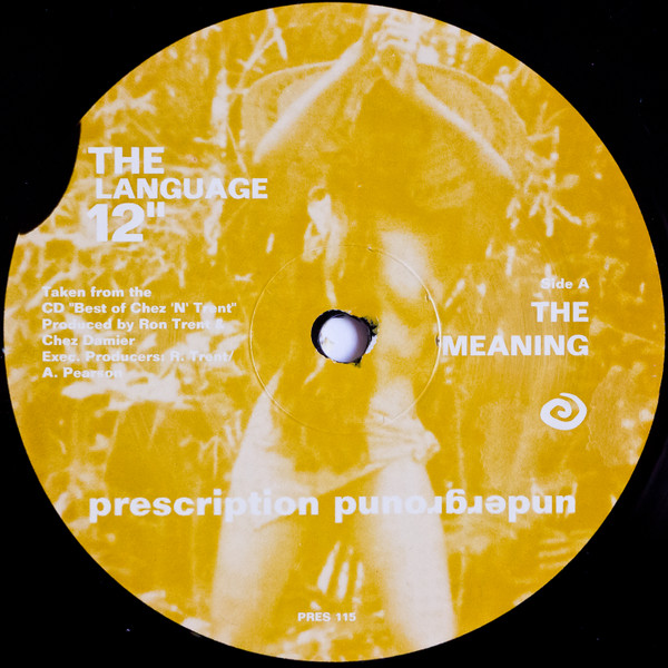 Ron Trent & Chez Damier / The Collective - The Language 12" | Prescription (PRES 115) - main