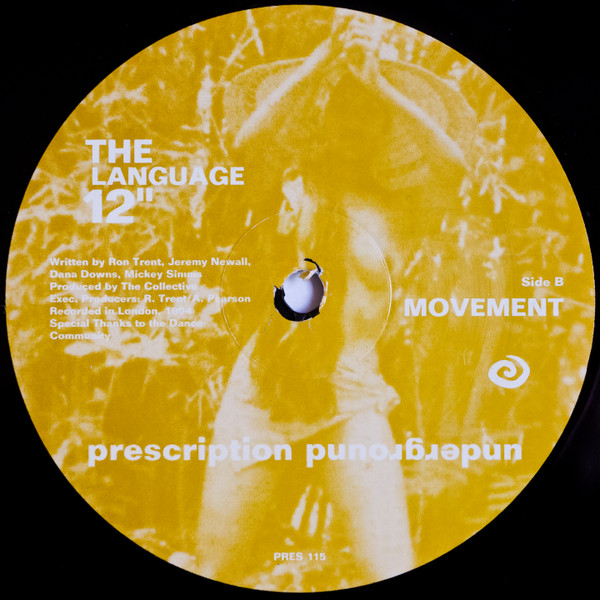 Ron Trent & Chez Damier / The Collective - The Language 12" | Prescription (PRES 115) - 2
