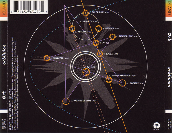 The Orb - Orblivion | Island Records (CID 8055) - 2