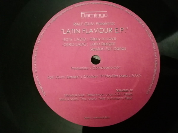 Ralf GUM - Latin Flavour E.P. | Flamingo Discos (FLAME 002)
