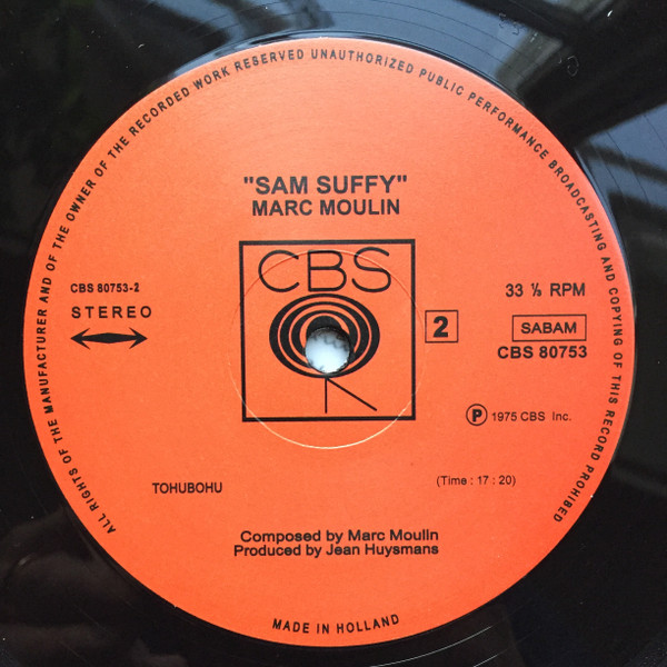 Marc Moulin - Sam Suffy | CBS (80753) - 4