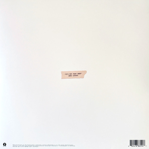 Demi Lovato - It's Not That Deep | Island Records (00602478865947) - 2