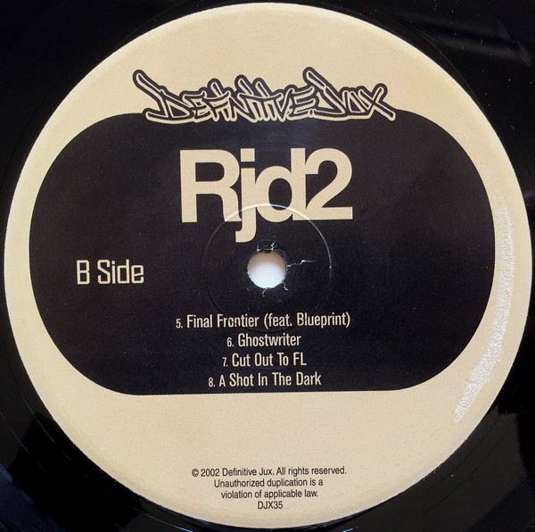 RJD2 - Deadringer | Definitive Jux (DJX35) - 4 RJD2 - Deadringer | Definitive Jux (DJX35) - 4