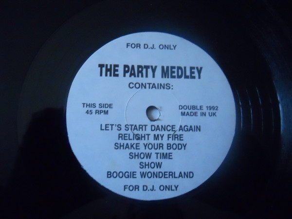 Various - The Party Medley | Not On Label (DOUBLE 1992)