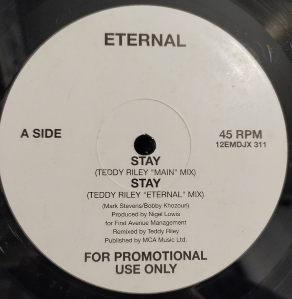 Eternal - Stay | EMI (12EMDJX 311) - main