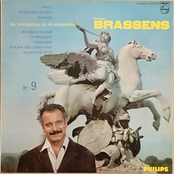Georges Brassens - N° 9 | Philips (B 76.563 R)