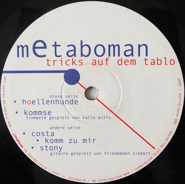 Metaboman - Tricks Auf Dem Tablo | Musik Krause (MK 01)