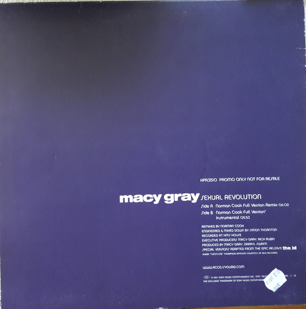 Macy Gray - Sexual Revolution | Epic (XPR 3510) - 4 Macy Gray - Sexual Revolution | Epic (XPR 3510) - 4