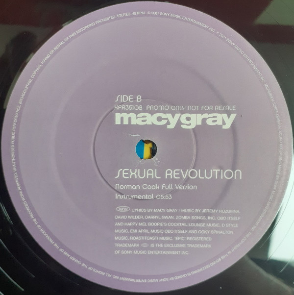 Macy Gray - Sexual Revolution | Epic (XPR 3510) - 3 Macy Gray - Sexual Revolution | Epic (XPR 3510) - 3