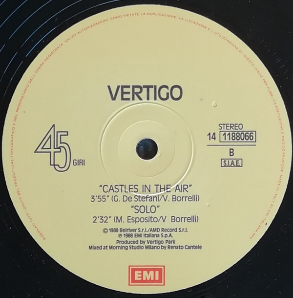 Vertigo - If You Stay With Me | EMI (14 1188066) - 2